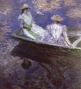 Claude Monet Young Girls in the Rowing Boat oil painting artist